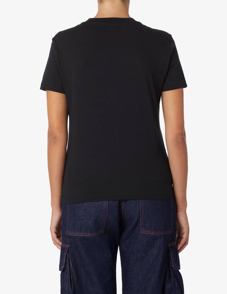 rinascente Versace Jeans Couture T-shirt with logo silver