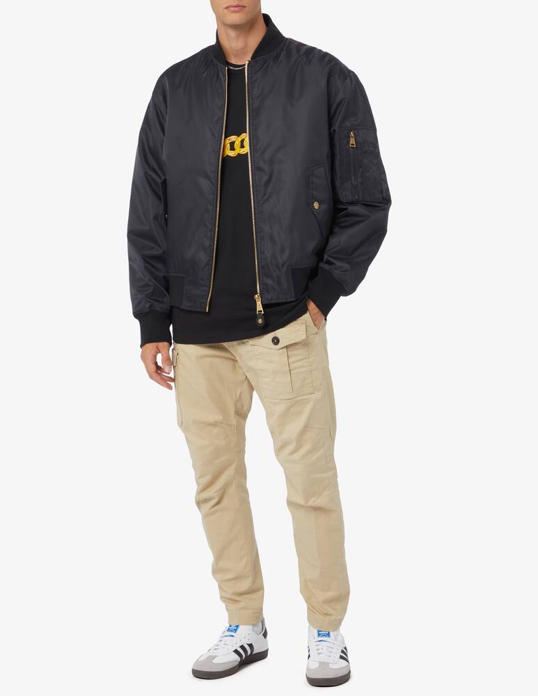 rinascente Versace Jeans Couture Giacca bomber retro stampa