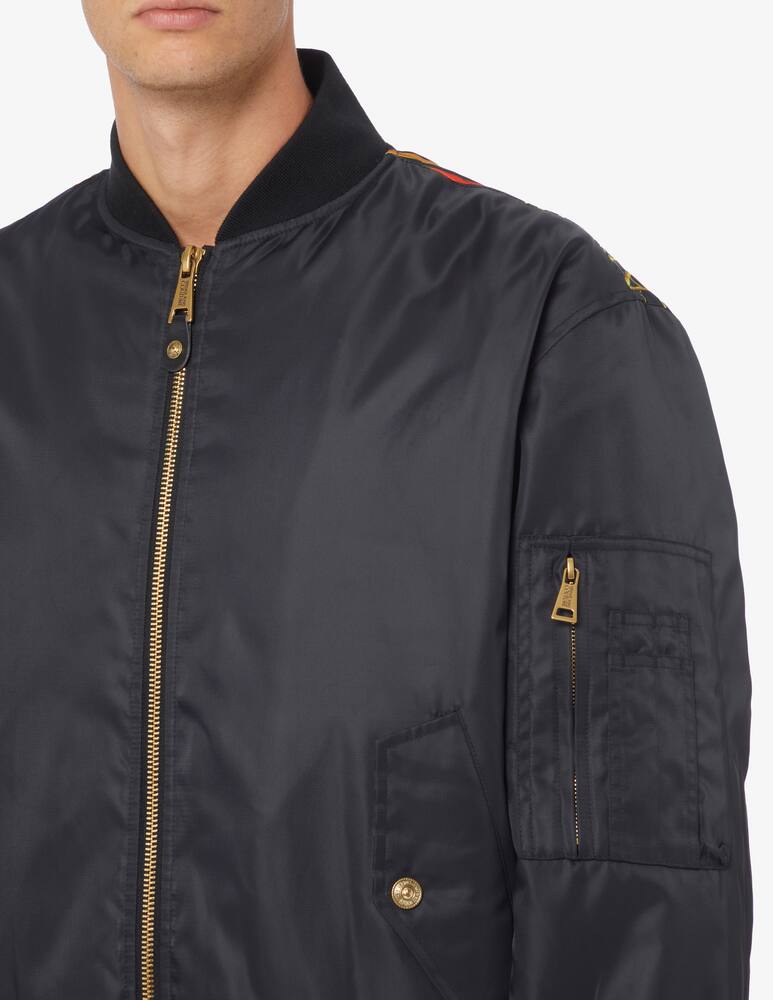 rinascente Versace Jeans Couture Giacca bomber retro stampa