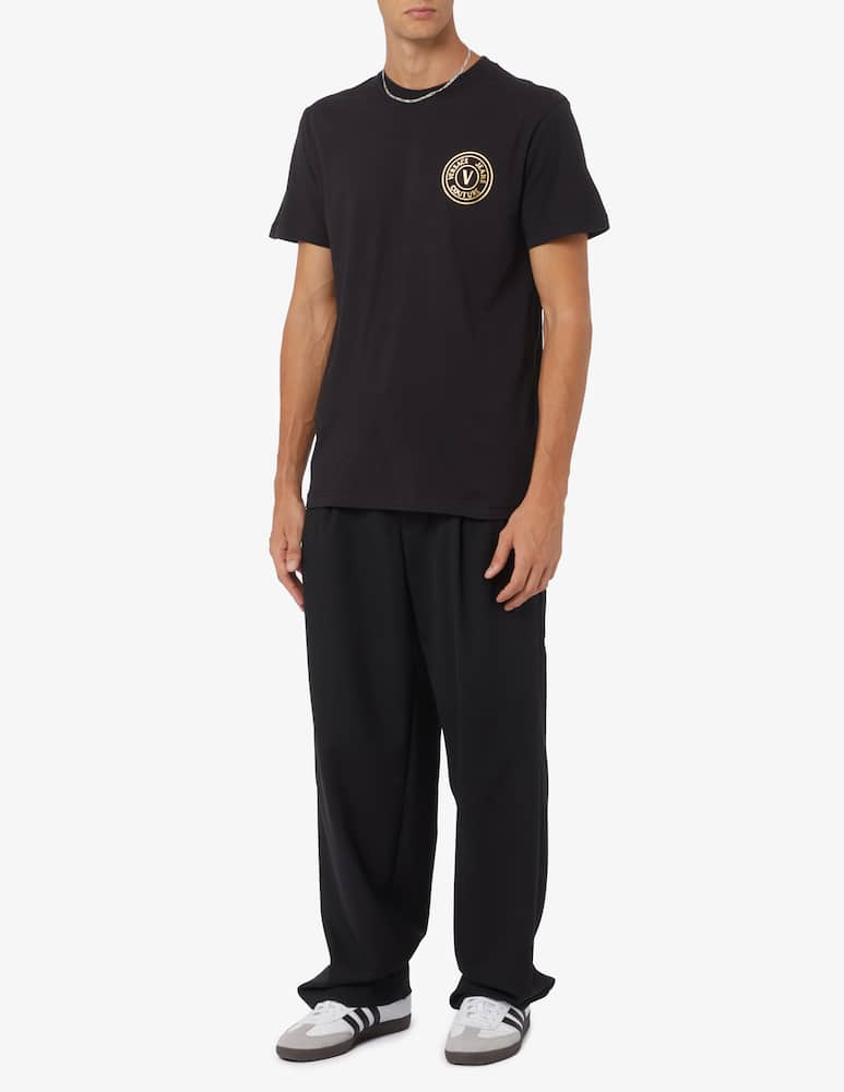 rinascente Versace Jeans Couture Small v emblem t-shirt