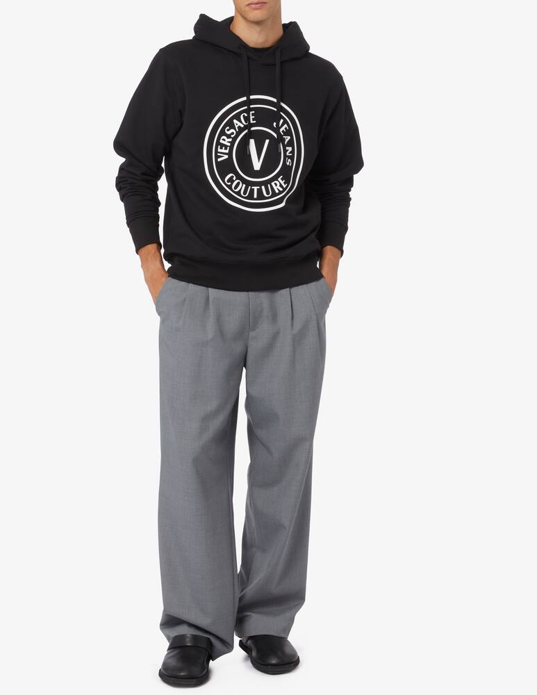 rinascente Versace Jeans Couture Felpa con cappuccio v emblem