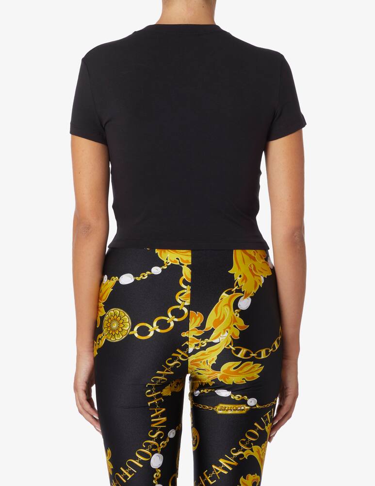 rinascente Versace Jeans Couture T-shirt corta con logo