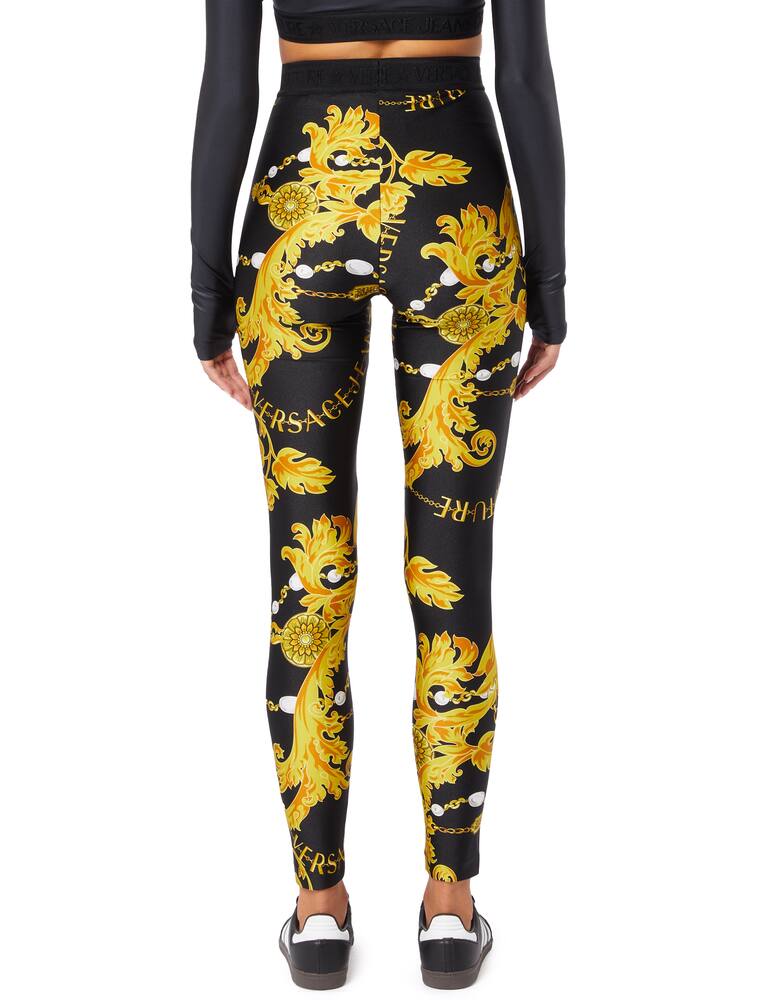 rinascente Versace Jeans Couture Legging barocco lycra