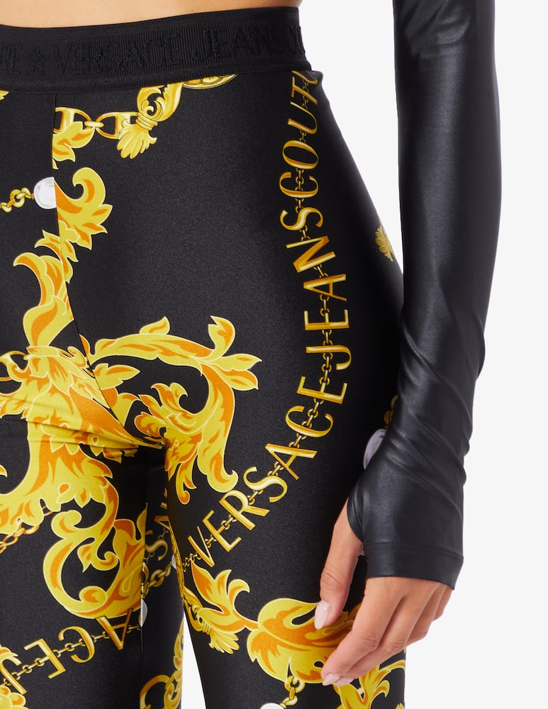 rinascente Versace Jeans Couture Legging barocco lycra