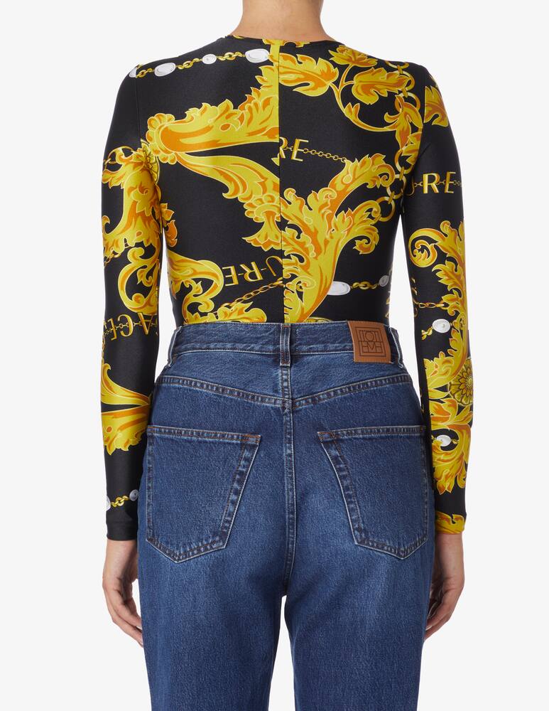 rinascente Versace Jeans Couture Body in lycra barocco