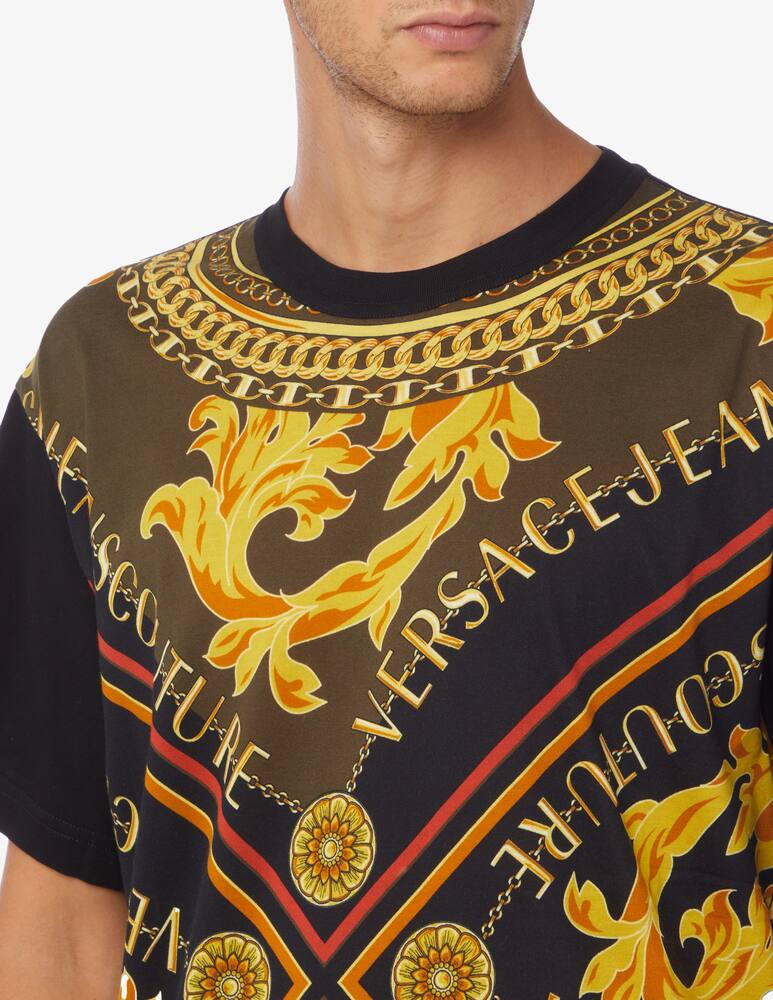 Versace Jeans Couture Maglietta stampa barocco new - immagine 4 Versace Jeans Couture Maglietta stampa barocco new - immagine 4