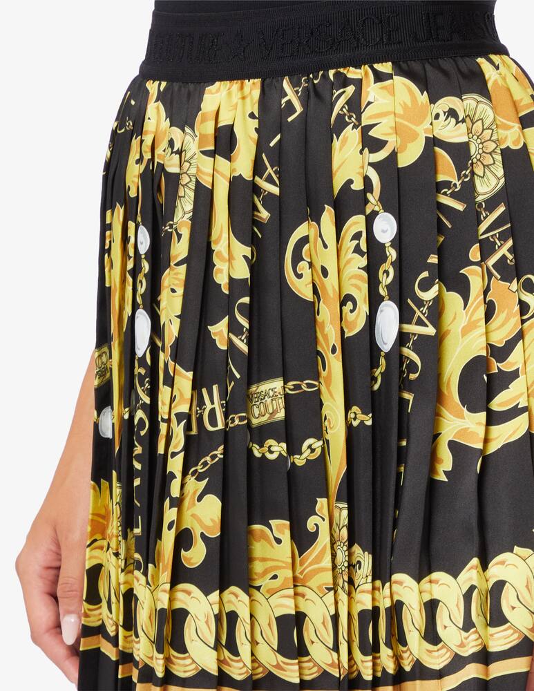 Versace Jeans Couture Minigonna plissettata barocco - immagine 4 Versace Jeans Couture Minigonna plissettata barocco - immagine 4