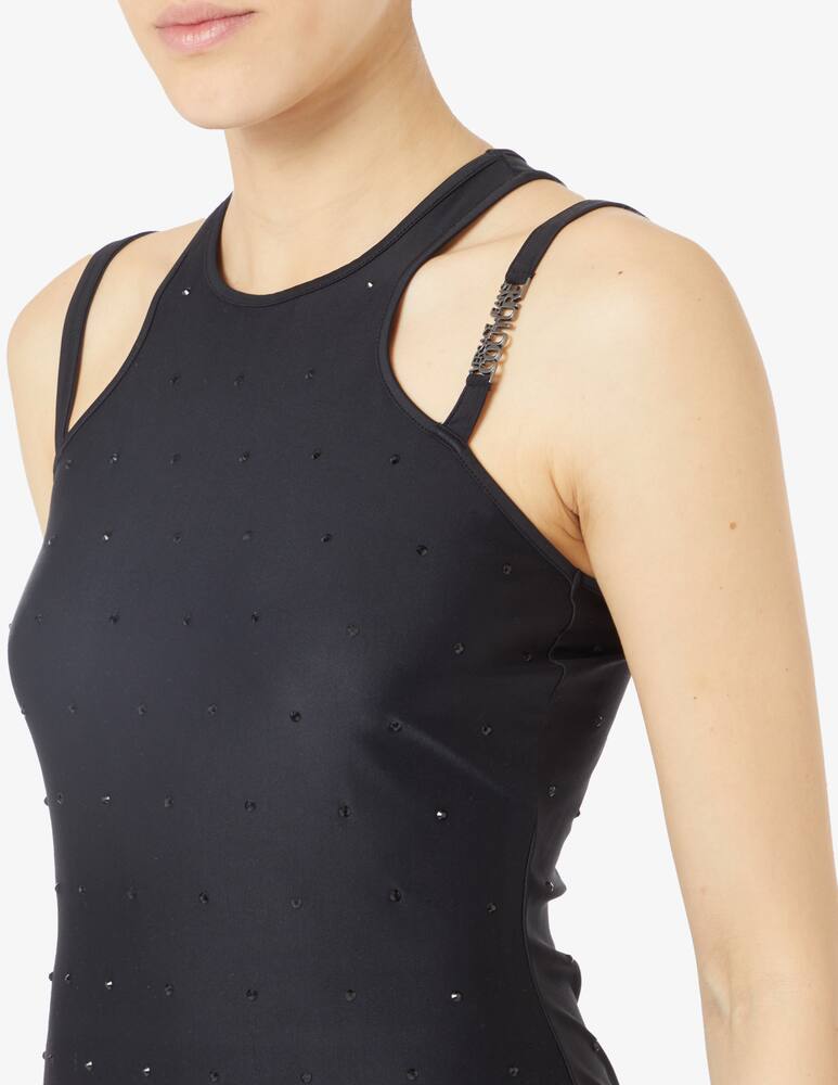 rinascente Versace Jeans Couture Crystals dress