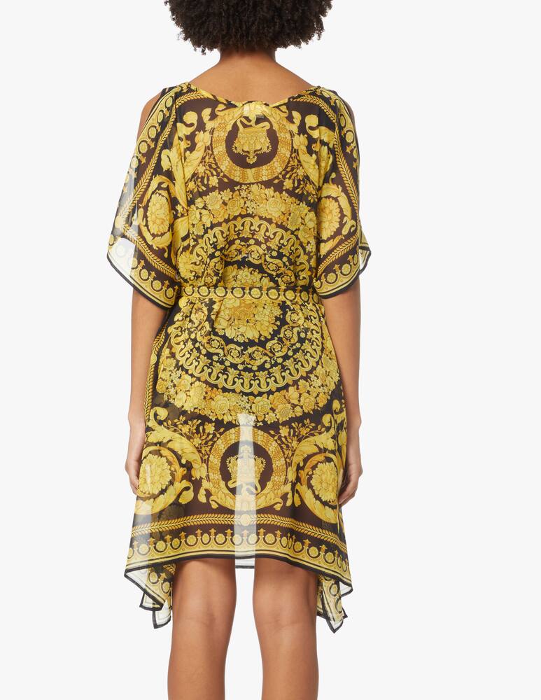 rinascente Versace Copricostume in seta - nero