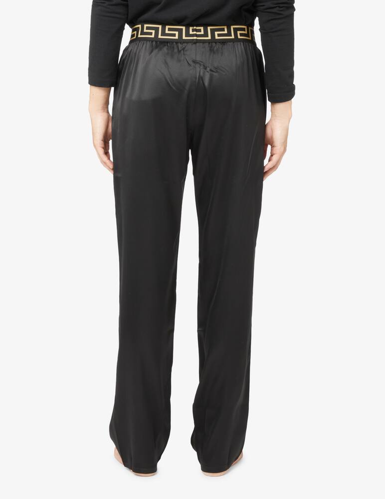 rinascente Versace Silk pants - Black