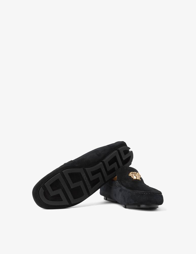 rinascente Versace Suede driver shoes 