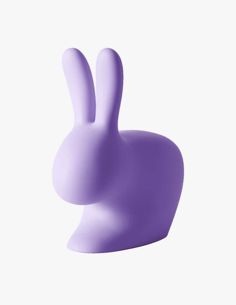 Qeeboo Sgabello Rabbit Baby Lilla - immagine 1 Qeeboo Sgabello Rabbit Baby Lilla - immagine 1