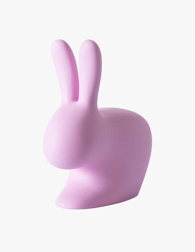 Qeeboo Sgabello Rabbit Rosa - immagine 1 Qeeboo Sgabello Rabbit Rosa - immagine 1