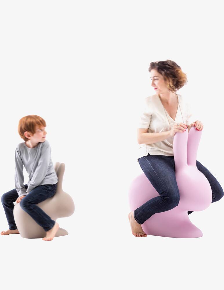 rinascente Qeeboo Rabbit Chair - Pink