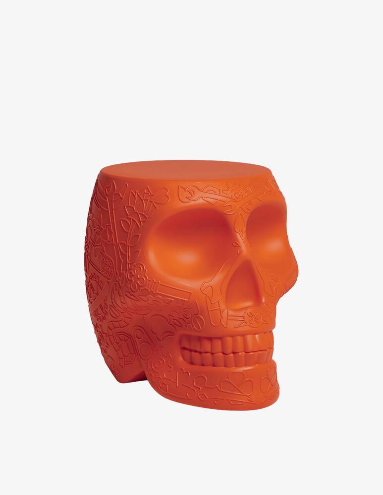 rinascente Qeeboo Mexico Stool And Side Table Terracotta