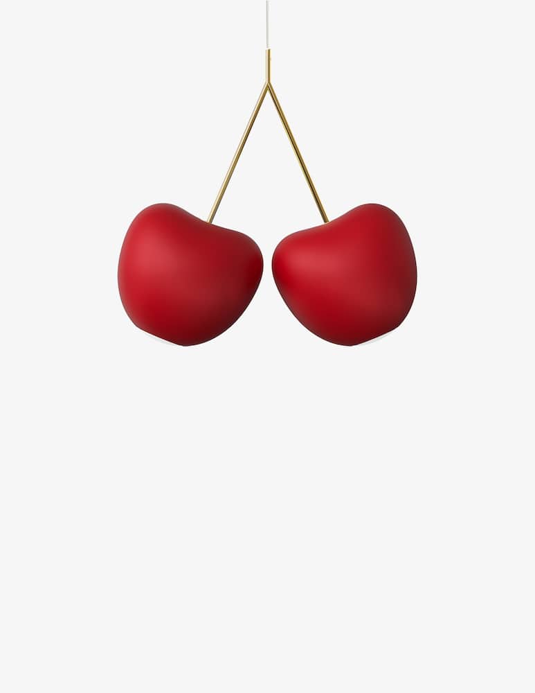 Qeeboo Lampada Cherry Rossa - immagine 1 Qeeboo Lampada Cherry Rossa - immagine 1