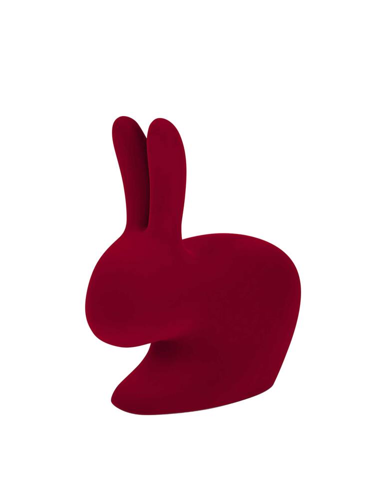 Qeeboo Chair Rabbit Baby velvet finish - picture 1 Qeeboo Chair Rabbit Baby velvet finish - picture 1