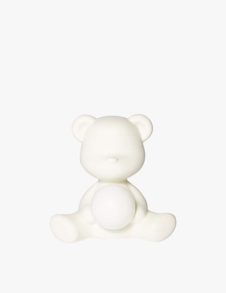 Qeeboo Teddy Girl Lamp White - picture 1 Qeeboo Teddy Girl Lamp White - picture 1