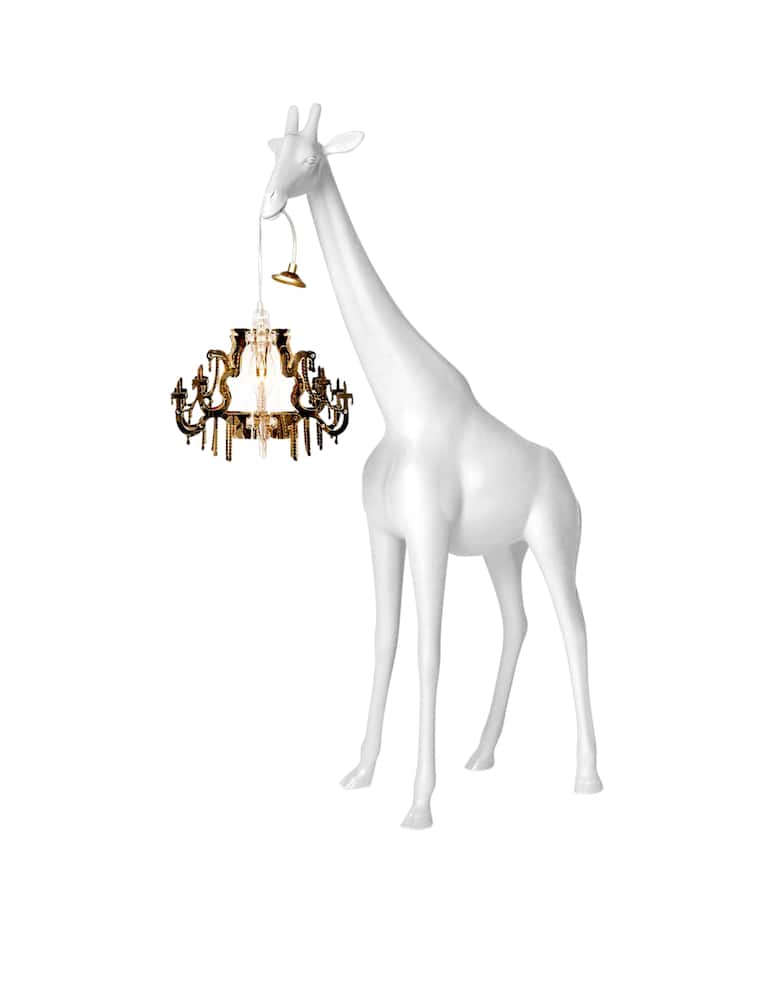 rinascente Qeeboo Giraffe in Love XS lamp - white