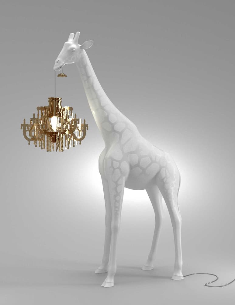 rinascente Qeeboo Giraffe in Love XS lamp - white