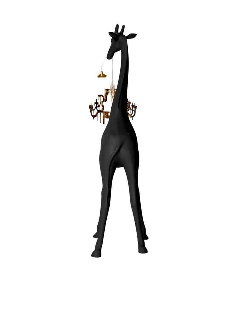 rinascente Qeeboo Lampada Giraffe in Love XS - nero