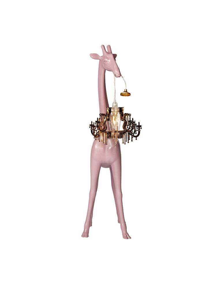 Qeeboo Giraffe in love XS Pink - immagine 3 Qeeboo Giraffe in love XS Pink - immagine 3