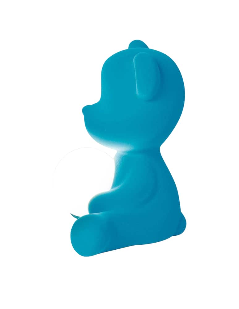 Qeeboo Teddy Girl rechargeable lamp velvet finish - picture 3 Qeeboo Teddy Girl rechargeable lamp velvet finish - picture 3