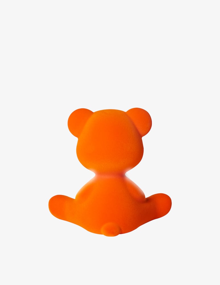 Qeeboo Lampada Teddy Girl Vellutata Arancio - immagine 4 Qeeboo Lampada Teddy Girl Vellutata Arancio - immagine 4
