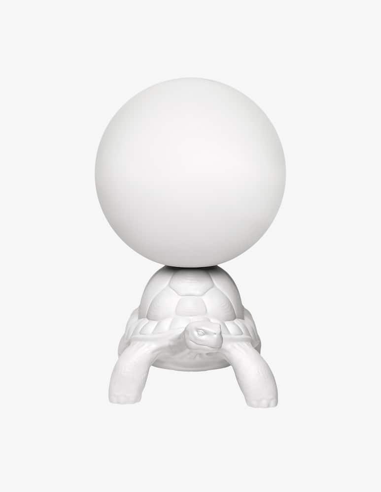 Qeeboo Lampada Turtle Bianca - immagine 1 Qeeboo Lampada Turtle Bianca - immagine 1