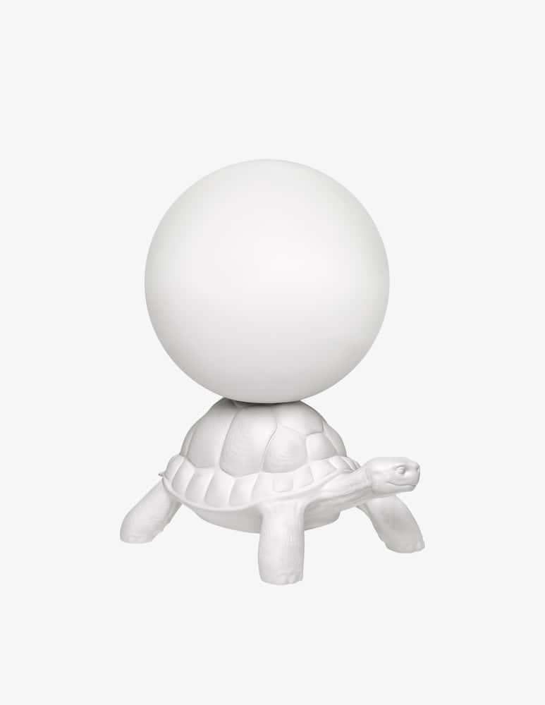 Qeeboo Lampada Turtle Bianca - immagine 2 Qeeboo Lampada Turtle Bianca - immagine 2