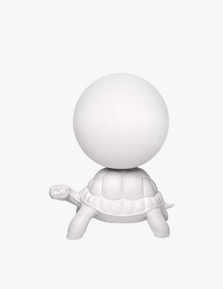 Qeeboo Lampada Turtle Bianca - immagine 3 Qeeboo Lampada Turtle Bianca - immagine 3
