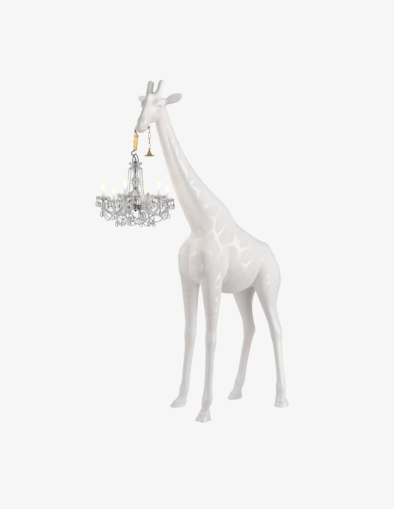 rinascente Qeeboo Giraffe In Love M Lampada per Esterno da Terra