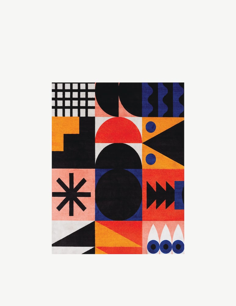 rinascente Qeeboo Tappeto Composition 001 - Multicolor