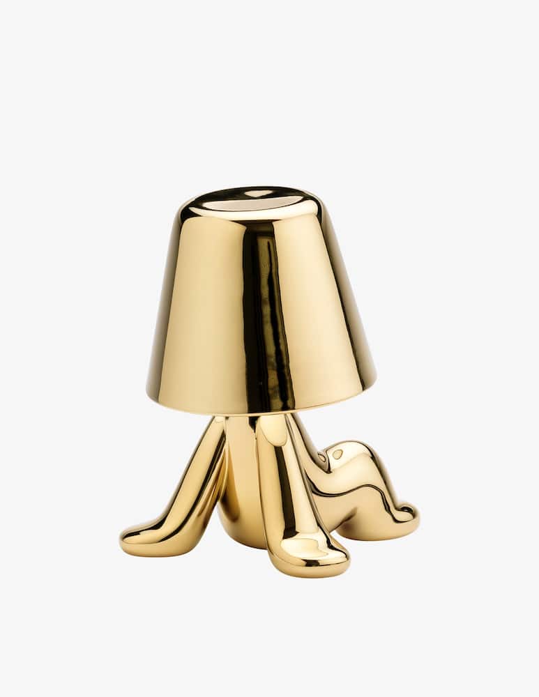 Qeeboo Golden Brothers-Bob Lampada Da Tavolo - immagine 4 Qeeboo Golden Brothers-Bob Lampada Da Tavolo - immagine 4