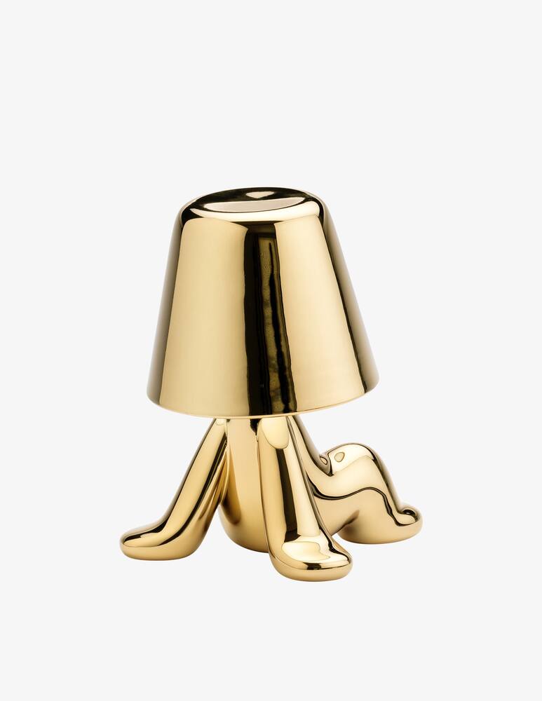 rinascente Qeeboo Golden  Brothers-Bob Table Lamp - Gold