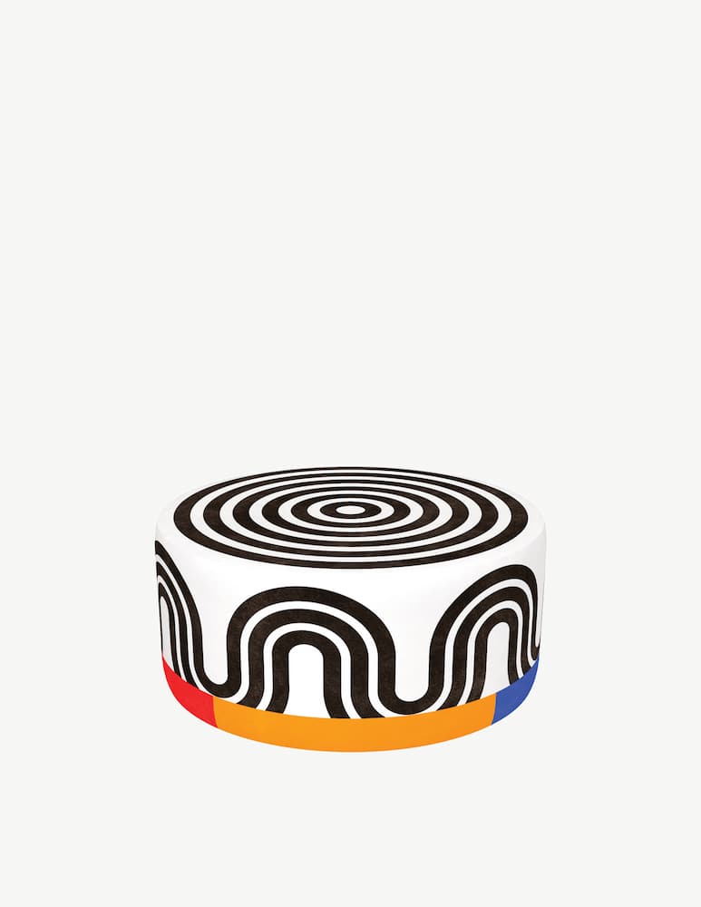 Qeeboo Pouf Oggian Spyral L - immagine 1 Qeeboo Pouf Oggian Spyral L - immagine 1