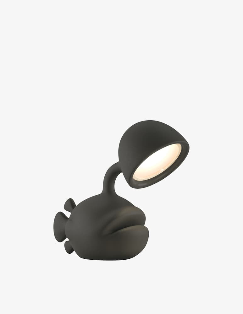 Qeeboo Lampada Abyss World Nera - immagine 1 Qeeboo Lampada Abyss World Nera - immagine 1