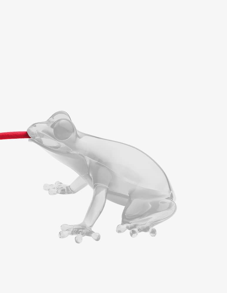 Qeeboo Hungry Frog Lamp Opal - picture 2 Qeeboo Hungry Frog Lamp Opal - picture 2