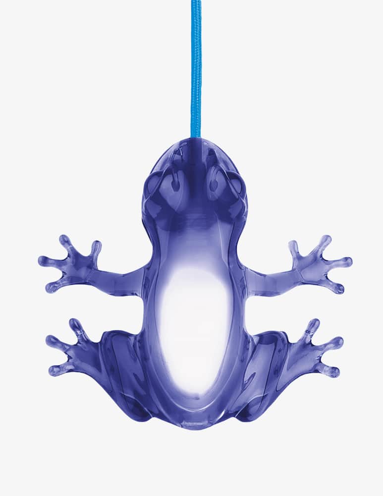 Qeeboo Lampada Hungry Frog Saffiro - immagine 1 Qeeboo Lampada Hungry Frog Saffiro - immagine 1