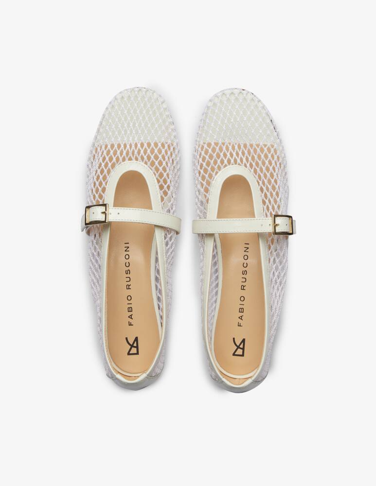 rinascente Fabio Rusconi Ballerina maryjane mesh
