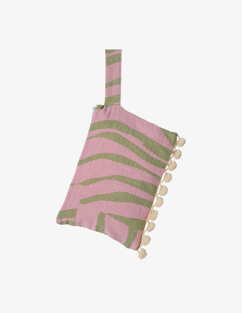 Aelia Anna Pochette Kithnos con ponpon - immagine 1 Aelia Anna Pochette Kithnos con ponpon - immagine 1