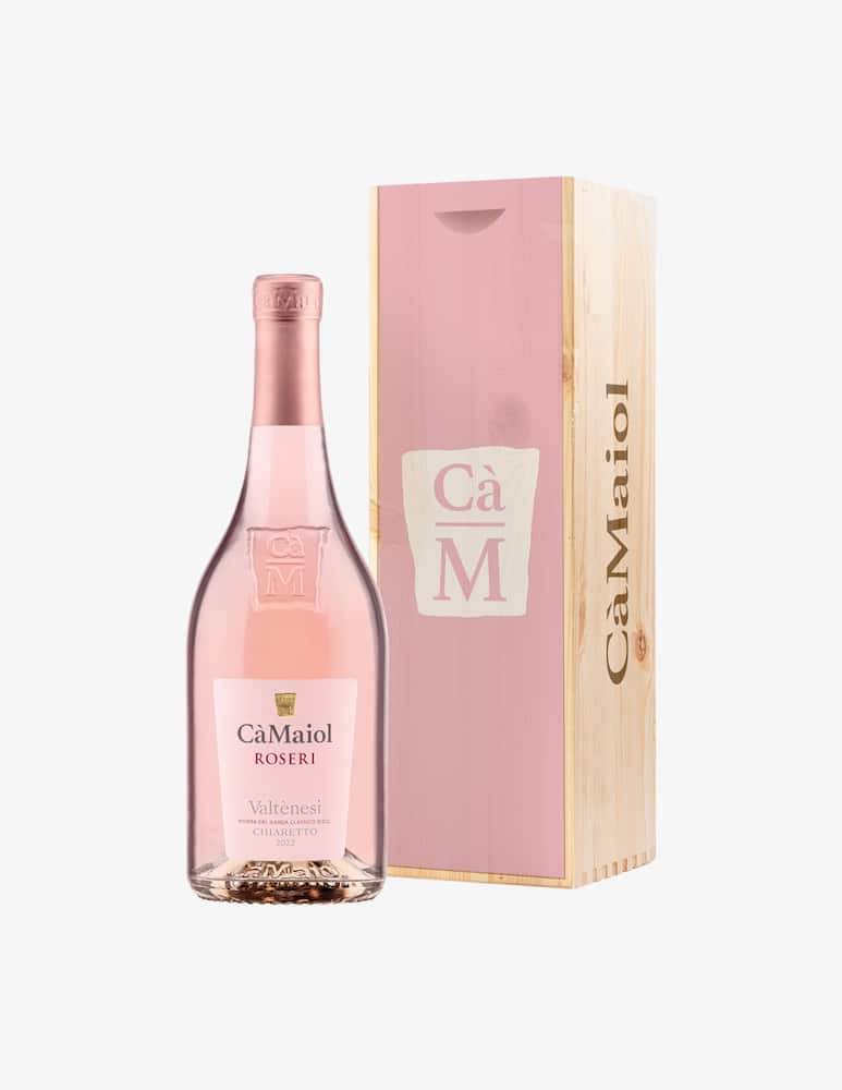Cà Maiol Roseri Valtenesi Chiaretto DOC Cassa legno 2022 750ml - immagine 1 Cà Maiol Roseri Valtenesi Chiaretto DOC Cassa legno 2022 750ml - immagine 1