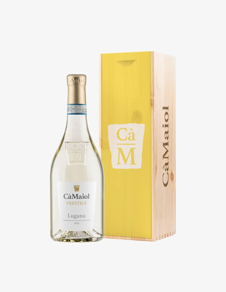 Cà Maiol Prestige Lugana DOC Cassetta Legno 2022 750ml - immagine 1 Cà Maiol Prestige Lugana DOC Cassetta Legno 2022 750ml - immagine 1