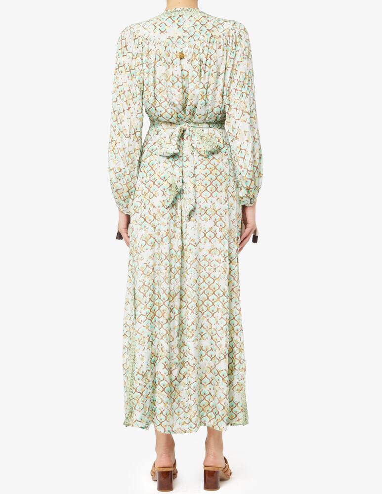 rinascente PAHIESA FORMENTERA Short dress with long sleeves