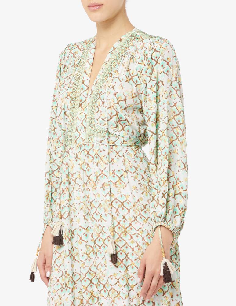 rinascente PAHIESA FORMENTERA Short dress with long sleeves