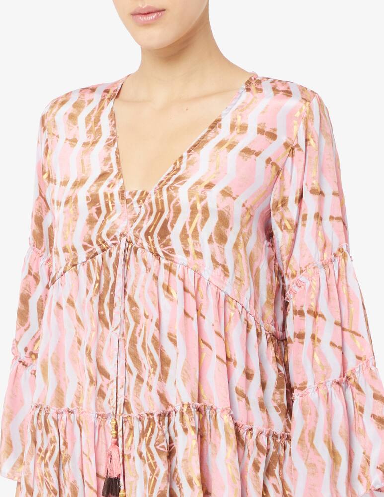 rinascente PAHIESA FORMENTERA Abito corto maniche lunghe