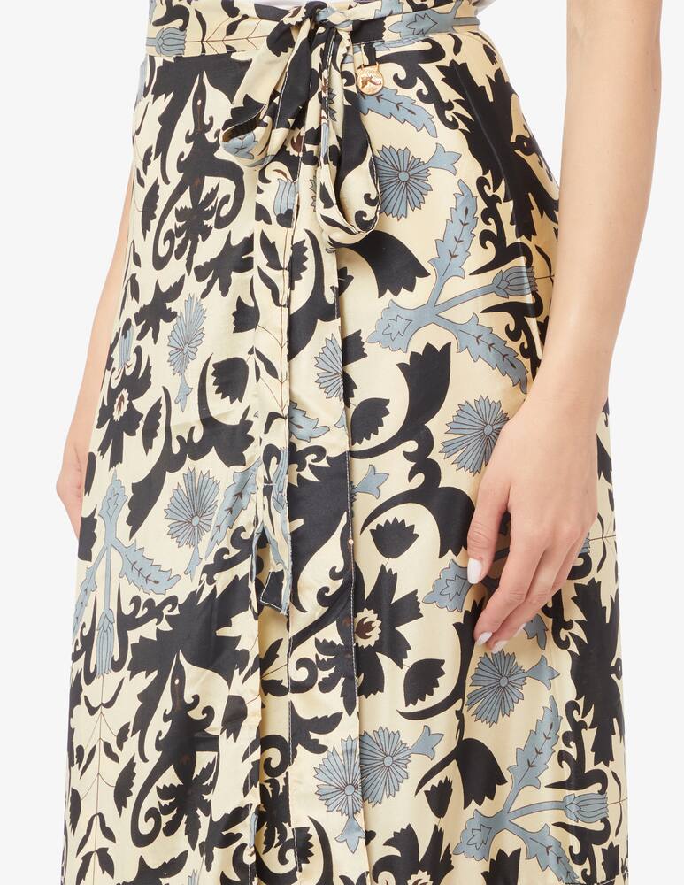 rinascente PAHIESA FORMENTERA Beach cover up silk skirt