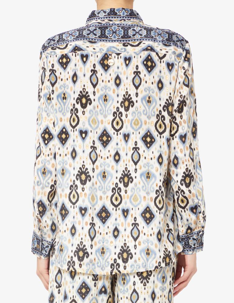 rinascente PAHIESA FORMENTERA Silk long sleeve shirt