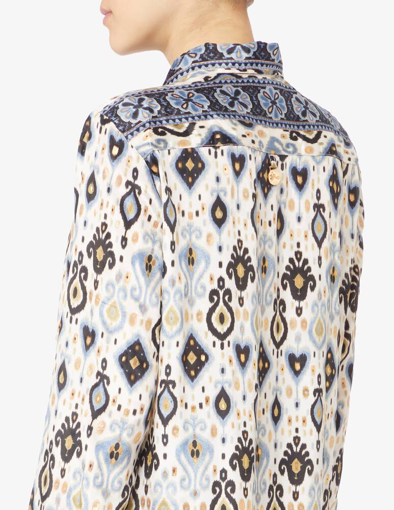 rinascente PAHIESA FORMENTERA Silk long sleeve shirt