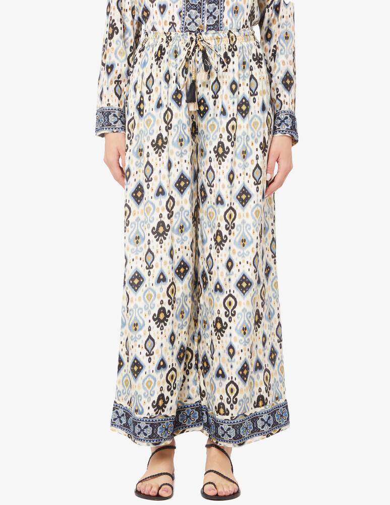 rinascente PAHIESA FORMENTERA Long silk trousers